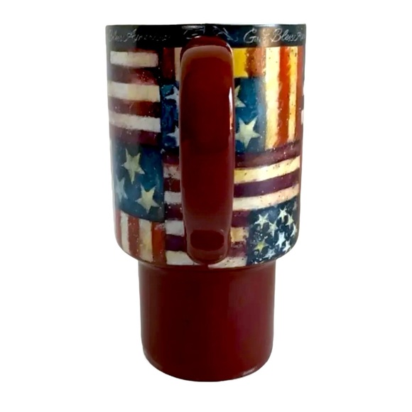 Vintage 16 oz. Old Glory 5036010 SW#1 LANG Mug Art Work by Susan Winget - Picture 4 of 9